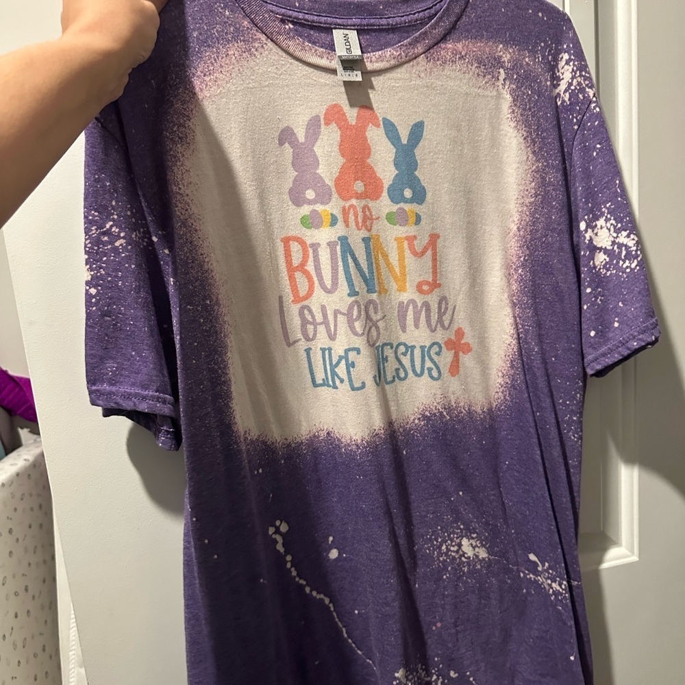 Women’s Easter Shirt “No Bunny loves me like Jesus”